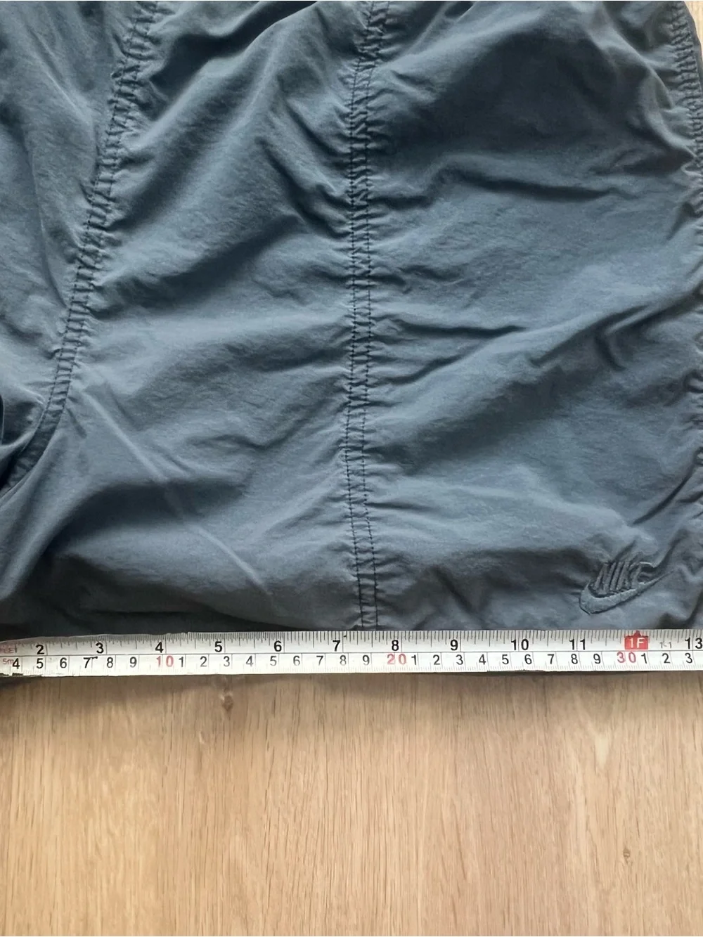 Vintage 90s Nike Swim Trunks Mens XL Blue Nylon Shorts Mesh Lined Y2K